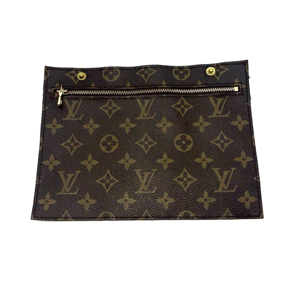 Authentic Louis Vuitton Monogram Randonnee Insert Pochette Clutch Pouch Bag - Picture 11 of 11
